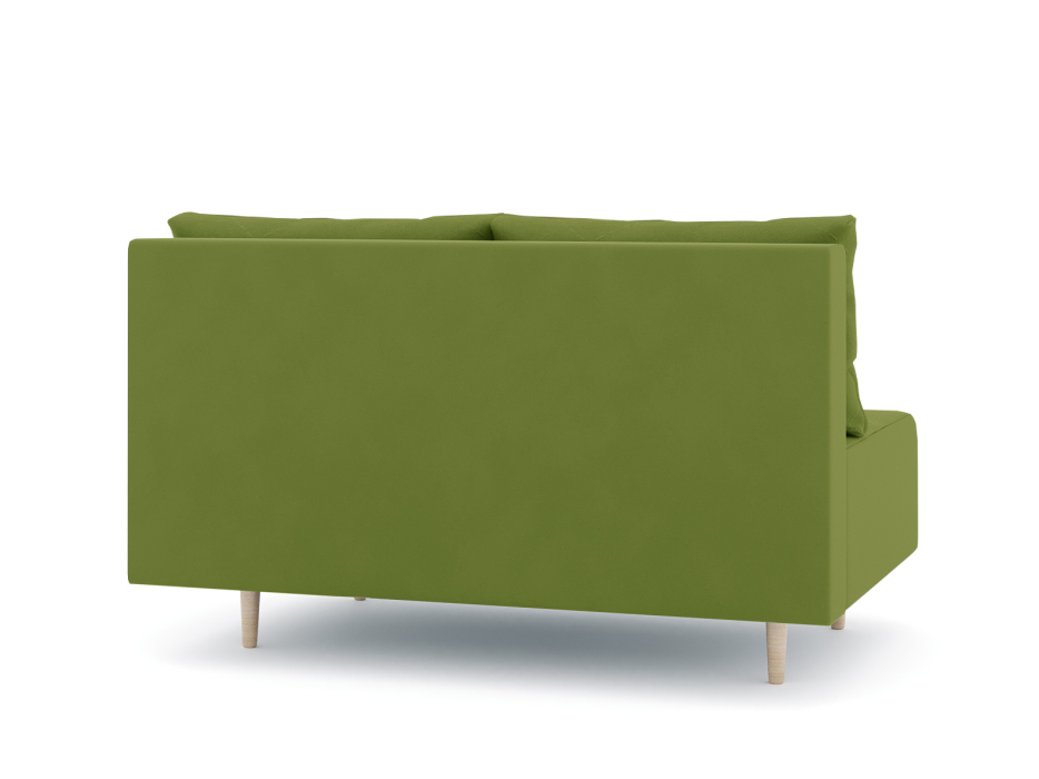 Дизайнерские диваны для гостиной, Диван прямой нераскладной Милли мини 2-х  местный без подлокотников, велюр