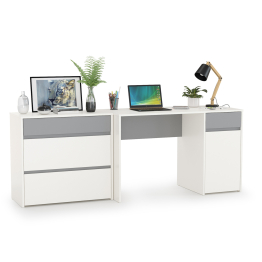 Компьютерный стол Торонто с комодом