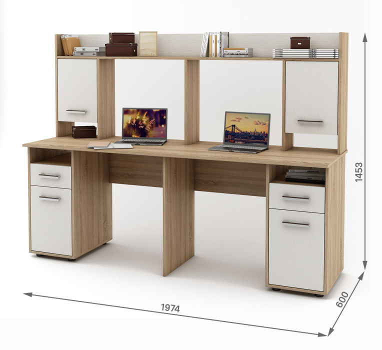 Прямые, Письменный стол Остин-19