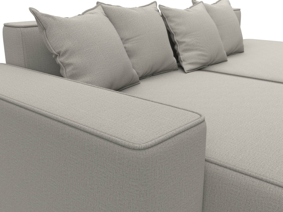 Диваны угловые в гостиную, Диван угловой Лига-079 угол левый, рогожка Амур