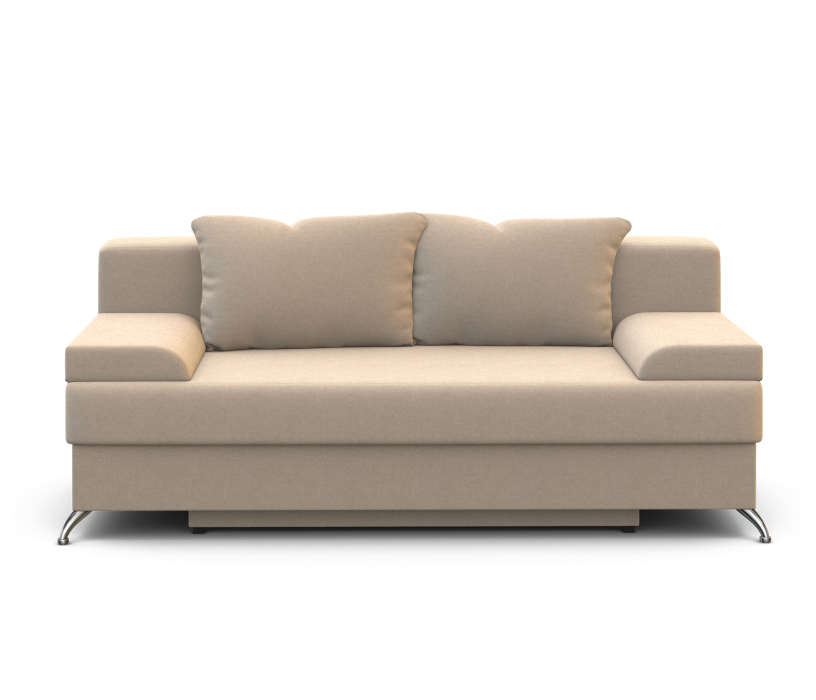 Диваны с ящиком для белья, Диван-кровать Лайт, велюр