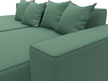 Диван угловой Лига-079 угол правый, рогожка Амур