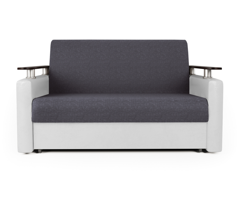 Диваны, Диван-кровать Шарм 140, рогожка/экокожа