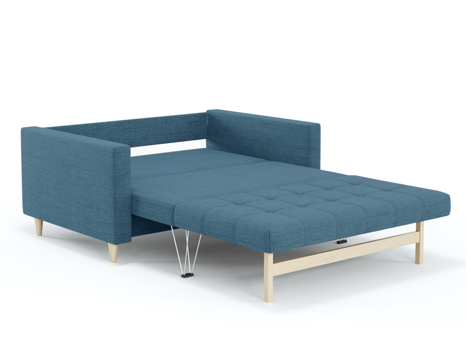 Диваны еврокнижки, Диван-кровать еврокнижка Квадро, рогожка Люкс