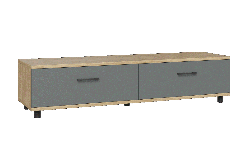 ТВ-тумбы, Модульная система Грейс Тумба ТБ-5072  Гикори Джексон Светлый