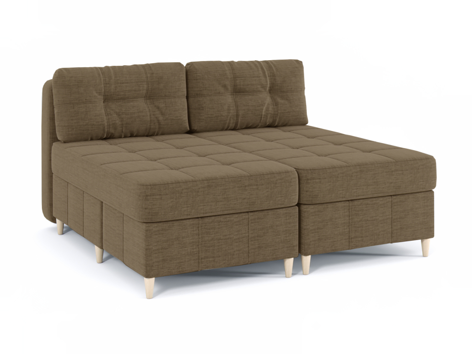 Диваны угловые в гостиную, Диван-кровать угловой Оливер Люкс 2 еврокнижка-трансформер, рогожка Люкс