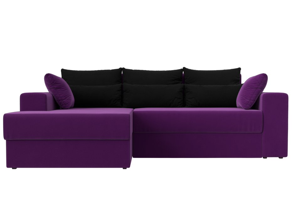 Офисные диваны, Угловой диван Майами левый угол, микровельвет