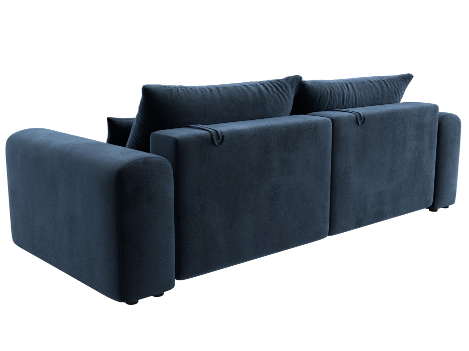 Диваны еврокнижки, Диван прямой Лига-056 НПБ, велюр TOWER