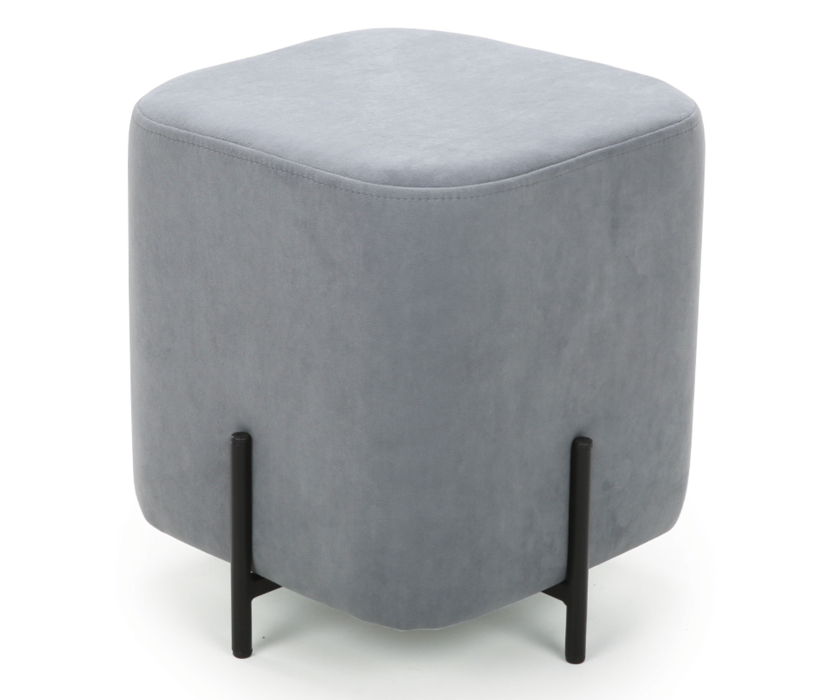 Пуфы дизайнерские, ПУФ ГУФФИ квадрат, велюр