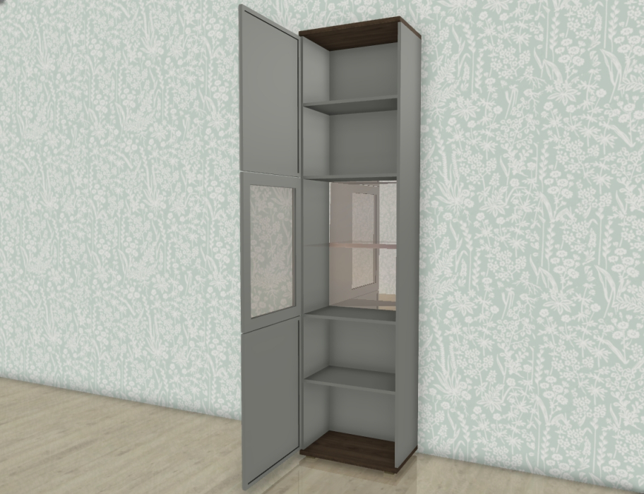 Шкафы одностворчатые, Модульная система Карина Шкаф ШК-1050