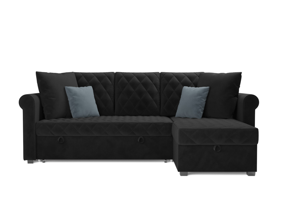 Диваны угловые в гостиную, Диван угловой Берлин (Велюр)