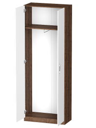 Распашной шкаф Лайф для одежды 80*40*215 Дуб экспресив