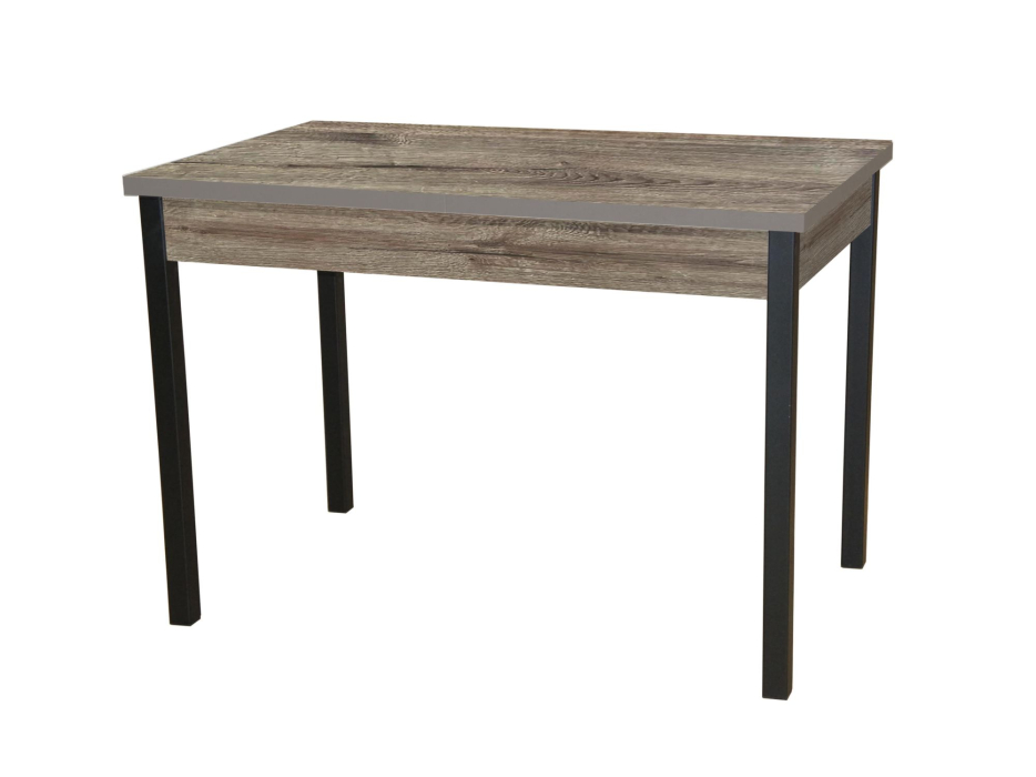 Обеденные столы, КОЛОРАДО стол обеденный раздвижной опора квадро черный муар