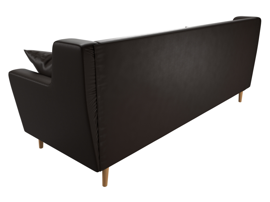 Диваны  офисные, Прямой диван Брайтон 3, экокожа