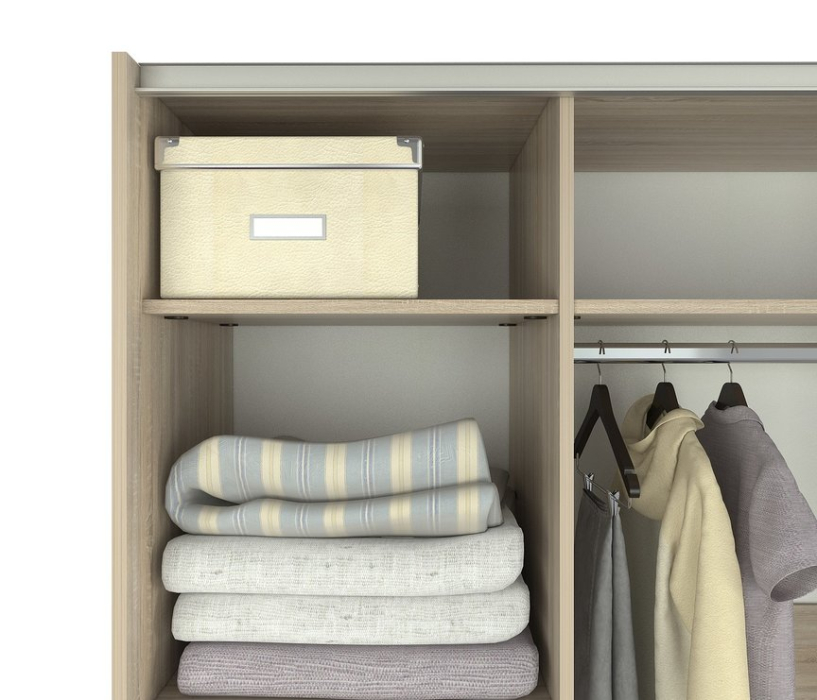 Шкафы-купе, Шкаф-купе Манхеттен М 1213х2300х555, 2 зеркала