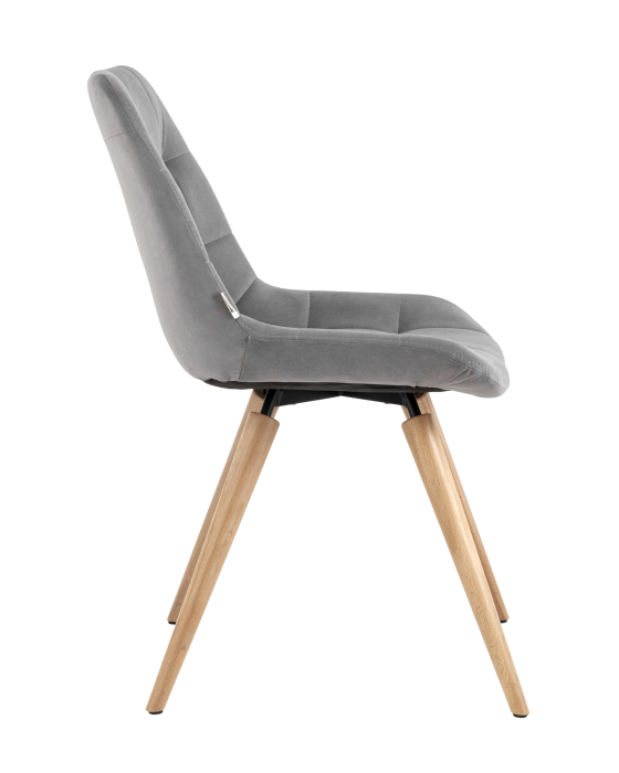 Стулья, Стул Флекс на деревянных ножках, Велюр