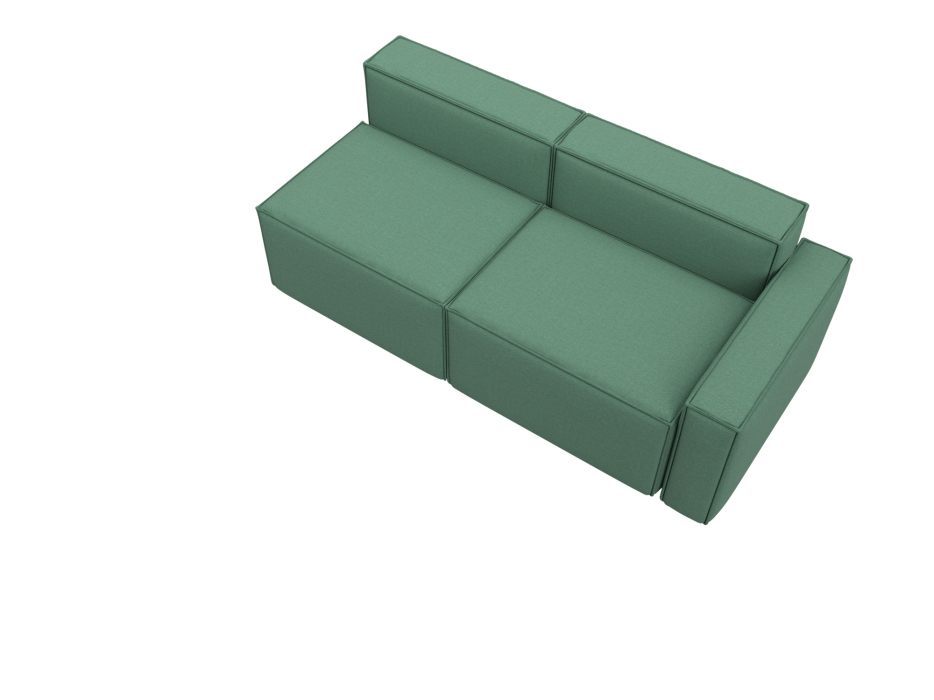 Диваны угловые в гостиную, Диван угловой модульный Лига-063 угол правый, рогожка Амур