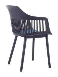 Стул Betty пластиковый с подушкой