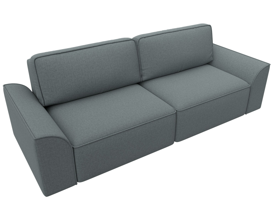 Диваны еврокнижки, Диван прямой Лига-048 НПБ, рогожка Амур