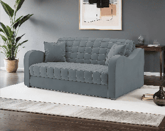 Диван аккордеон Барон №4 НПБ 120х200 Велюр