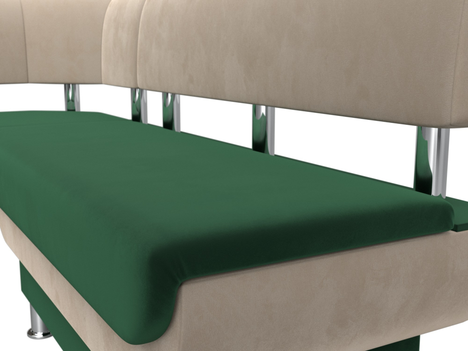 Кухонные уголки, Кухонный угловой диван Альфа левый угол, велюр