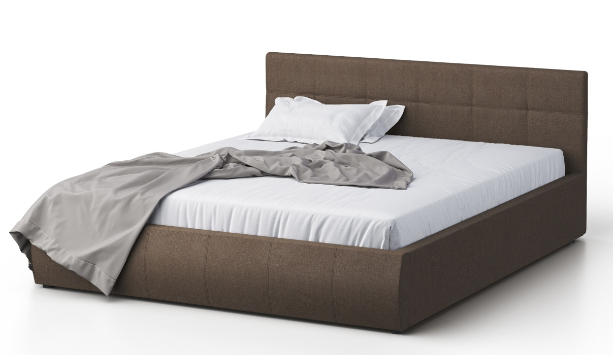 Мягкая кровать, Кровать двуспальная Венера-1 140х200 с подъемным механизмом