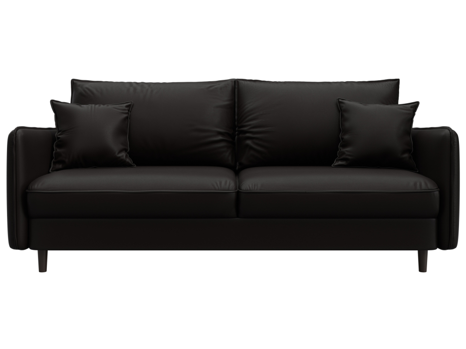 Диваны с ящиком для белья, Диван прямой Лига-064 НПБ, экокожа GRIFON