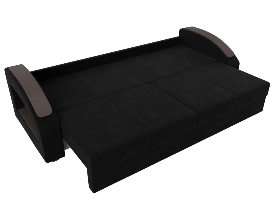 Диваны кровати со спальным местом, Диван прямой Канзас, микровельвет