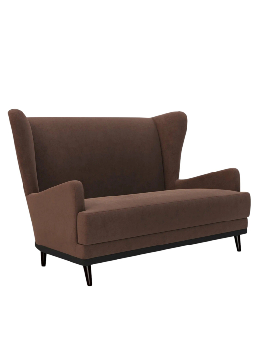 Дизайнерские диваны для гостиной, Диван прямой Вегас, велюр