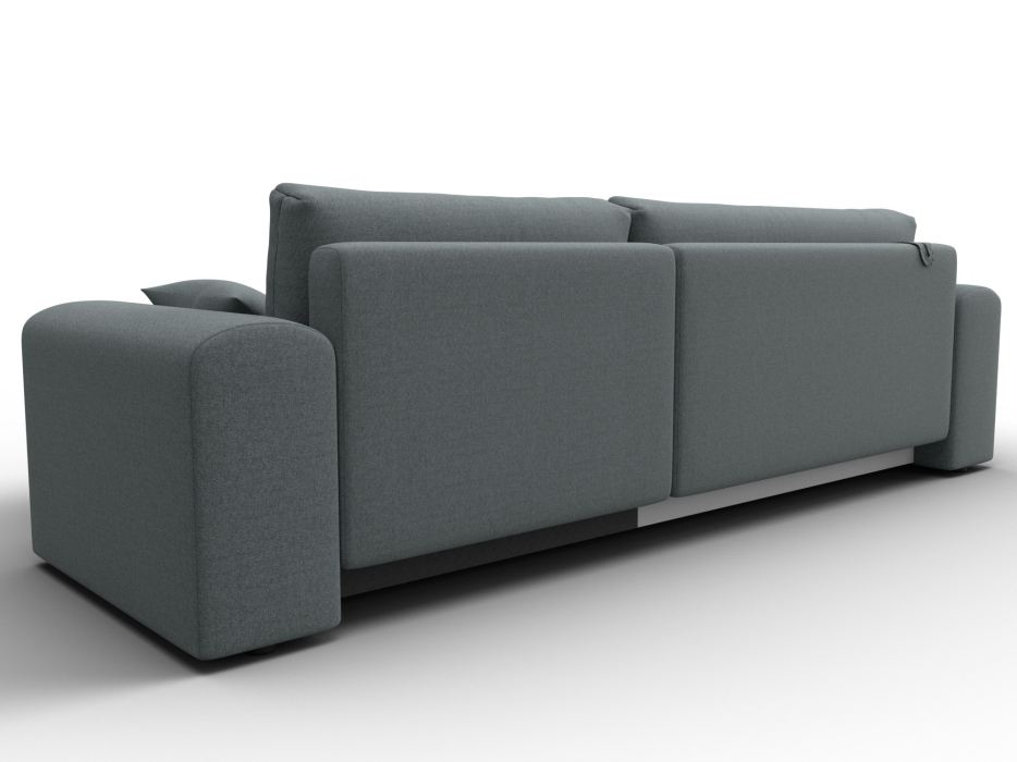 Диваны угловые в гостиную, Диван угловой Лига-099 угол универсальный, рогожка Амур