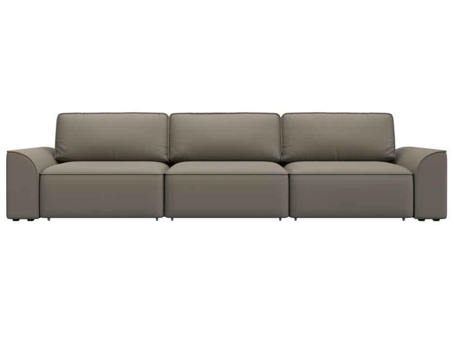 Диваны еврокнижки, Диван прямой Лига-048 НПБ Лонг, экокожа GRIFON