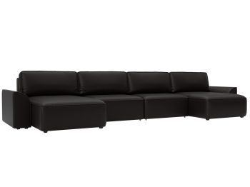 Диван п-образный Лига-048 НПБ лонг, экокожа GRIFON