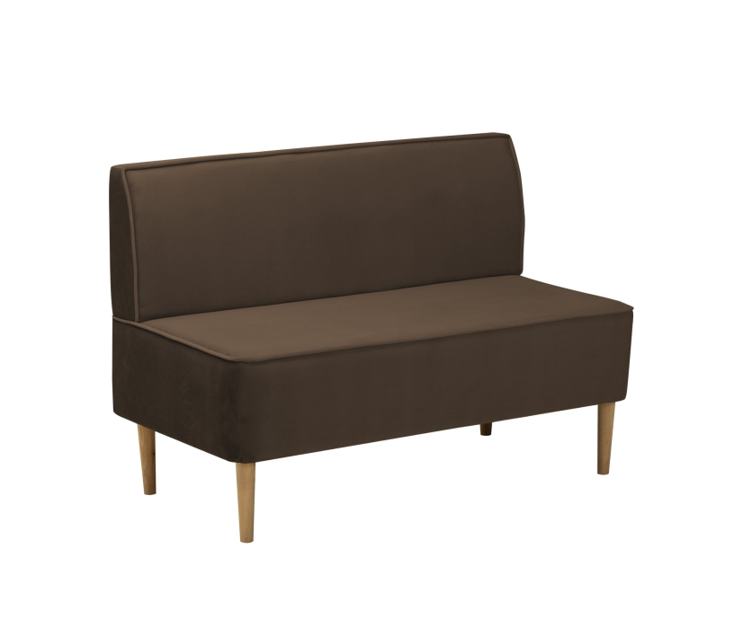 Маленькие диваны, Диван прямой кухонный Лагуна, велюр