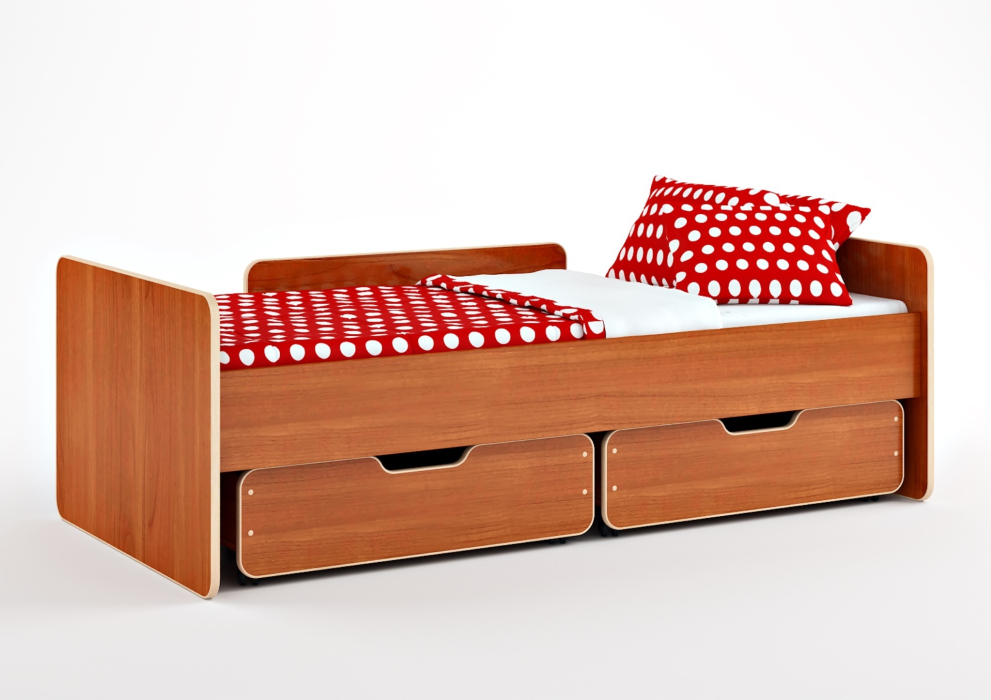 Кровати одноярусные, Детская кровать Легенда 14.1