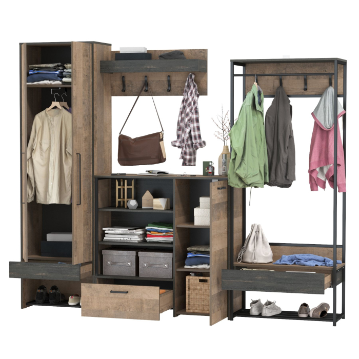 Прихожие, Мебель в прихожую лофт Трувор № 233