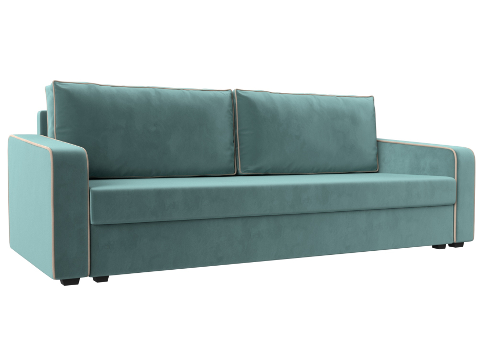 Диваны еврокнижки, Прямой диван Лига-009, велюр