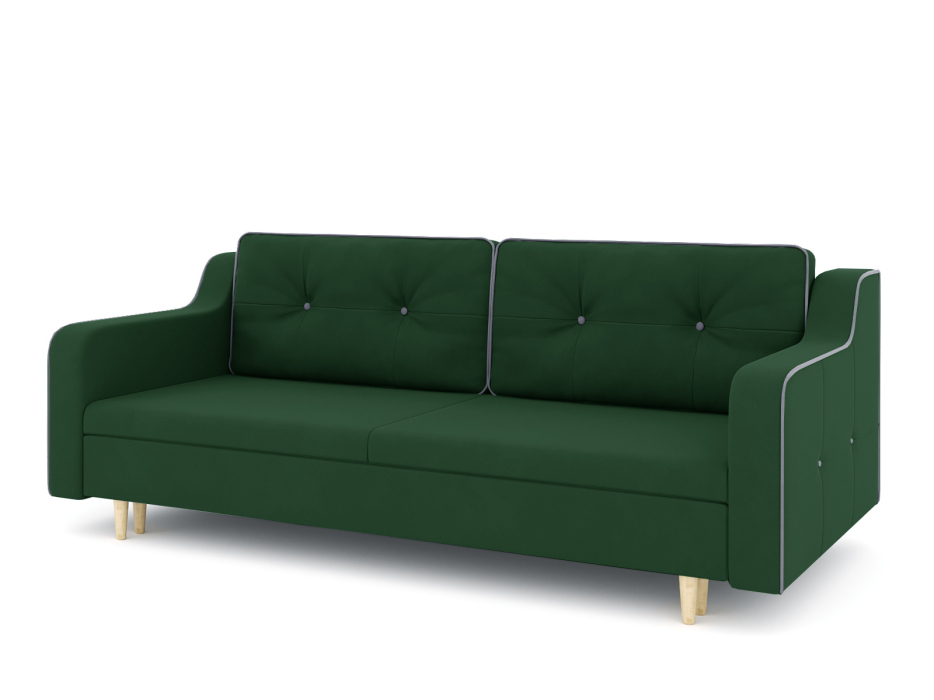 Диваны еврокнижки, Диван-кровать еврокнижка-пантограф Оникс, велюр