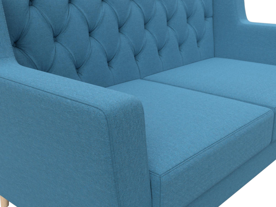 Диваны прямые кухонные, Диван кухонный прямой Брайтон 2 Люкс, рогожка Амур