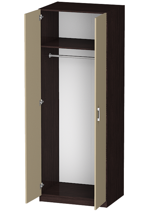 Для одежды, Распашной шкаф Лайф для одежды 80*60*215 Венге