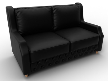 Диван прямой Лига-082 НПБ, экокожа GRIFON