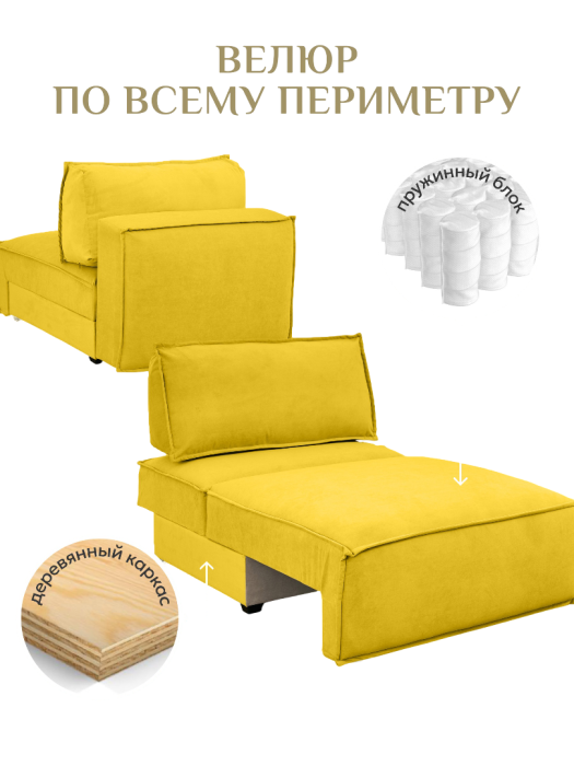 Диваны с ящиком для белья, Модуль 9998