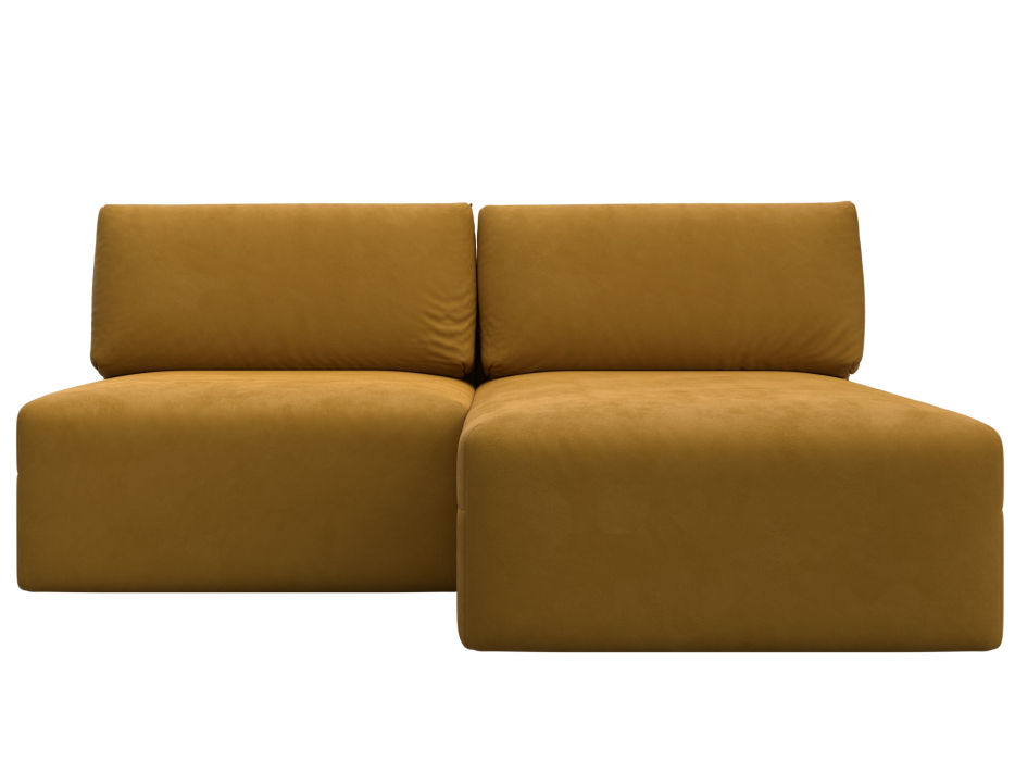 Диваны угловые в гостиную, Диван угловой модульный Лига-060 НПБ угол универсальный, велюр BRUT