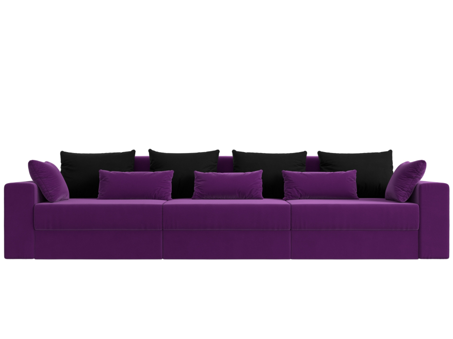 Офисные диваны, Диван прямой Майами Long, микровельвет