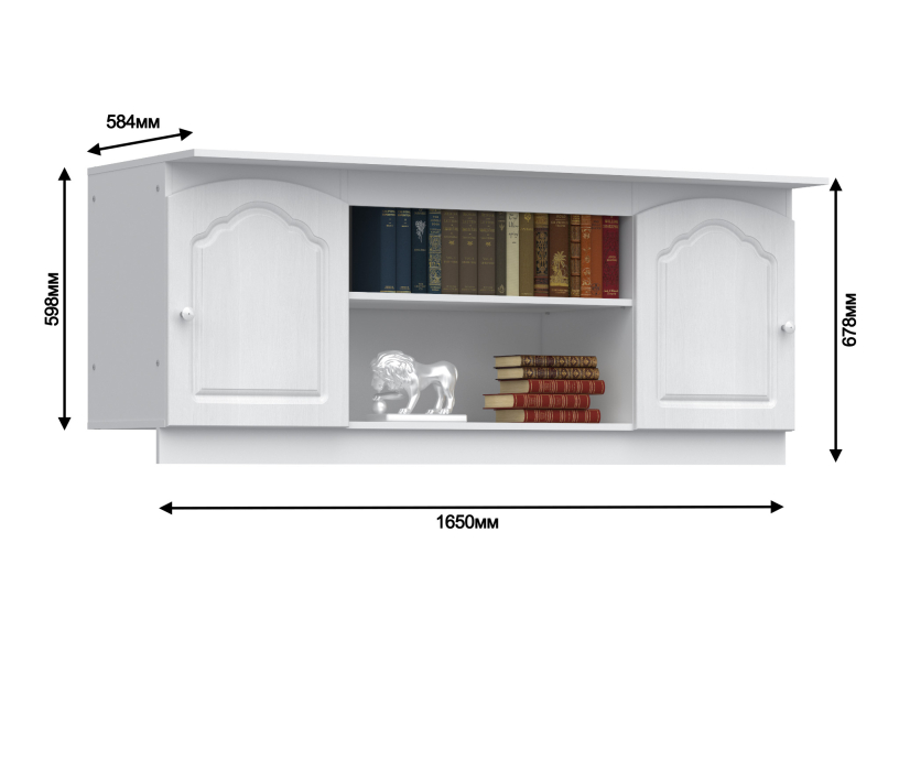 Настенные полки, Полка навесная Амалия СБ-993