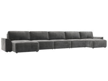 Диван П-образный Лига-048 НПБ МегаЛонг, велюр TOWER