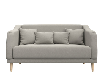 Диван кухонный прямой Киото, рогожка Амур