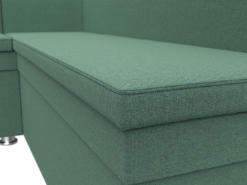 Диван кухонный угловой Уют левый угол, рогожка Амур