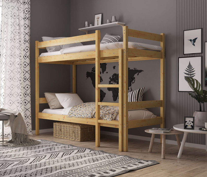 Для подростков, Двухъярусная кровать 80х190