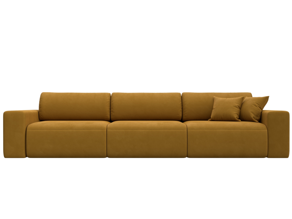 Диваны еврокнижки, Диван прямой Лига-036 НПБ Классик Лонг, велюр BRUT