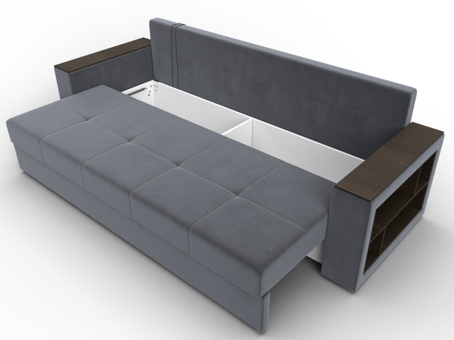 Диваны прямые, Диван прямой Дубай Лайт, велюр